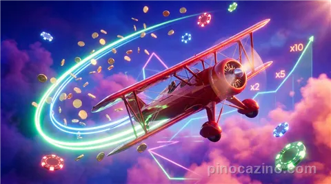 Aviator crash game bij PinoCasino