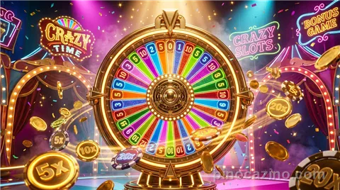 Crazy Time Live Spelshow bij PinoCasino
