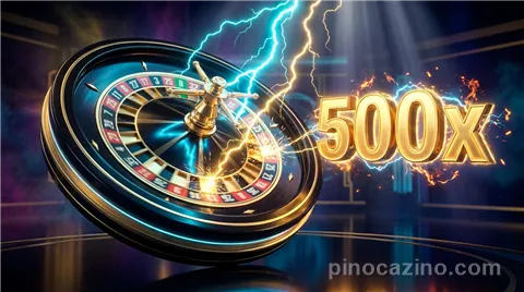Lightning Roulette live tafel bij PinoCasino